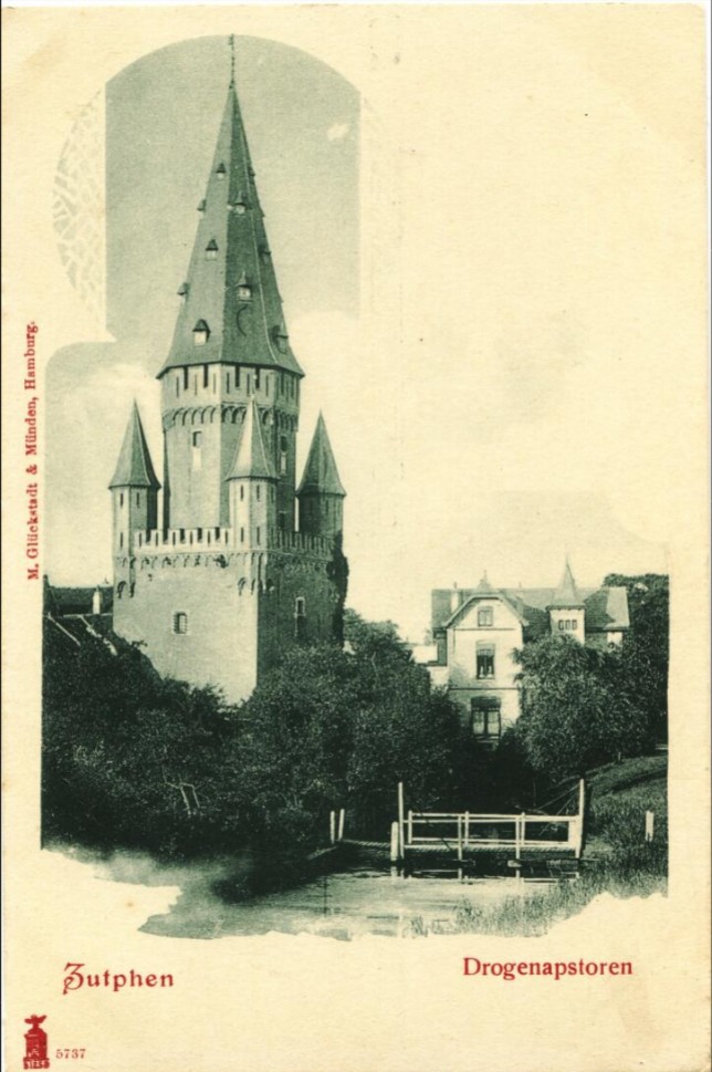 Drogenapstoren en Martinetsingel, ca. 1900